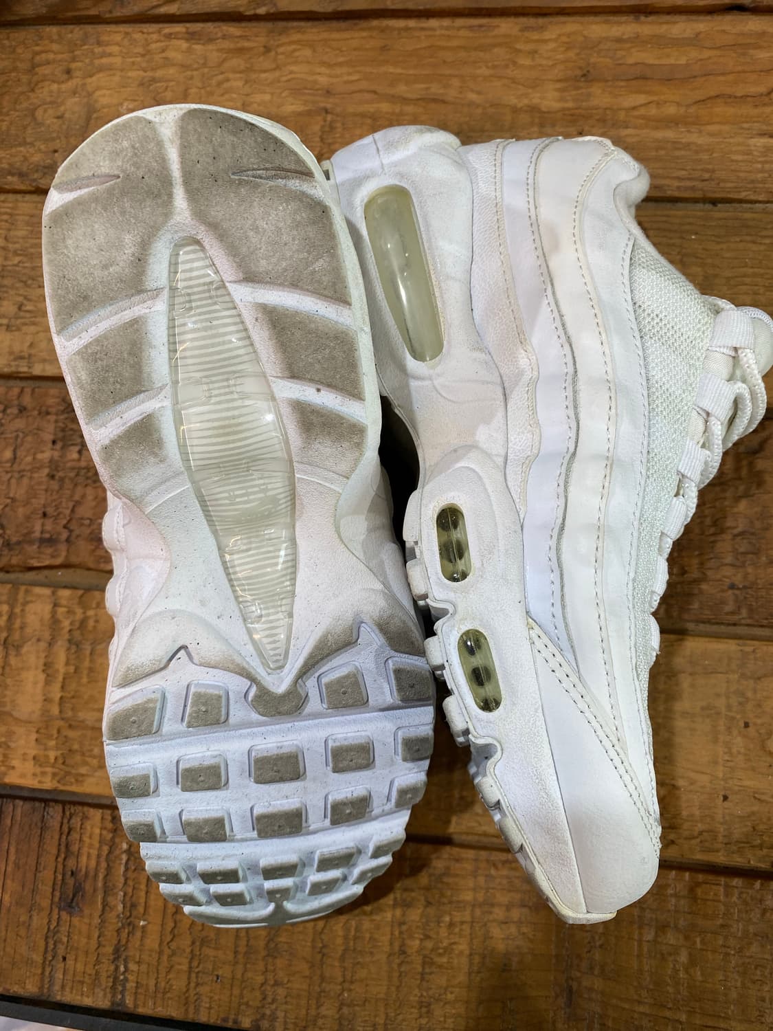 나이키 에어맥스 95 리크래프트 트리플 화이트 235 상품이미지3