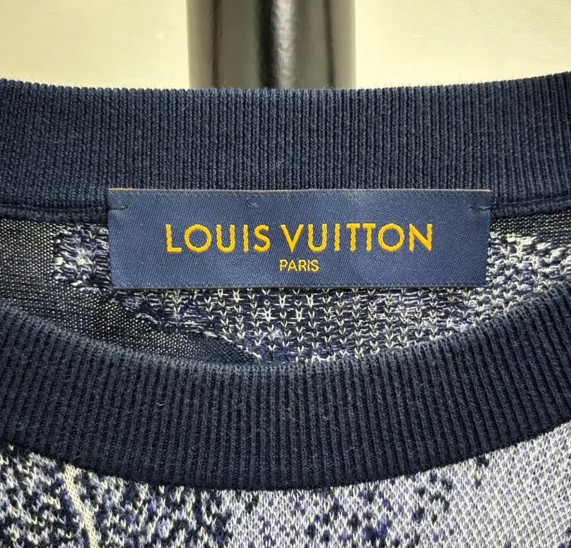 [L]루이비통 LV 워터컬러 니트 반팔티 상품이미지2