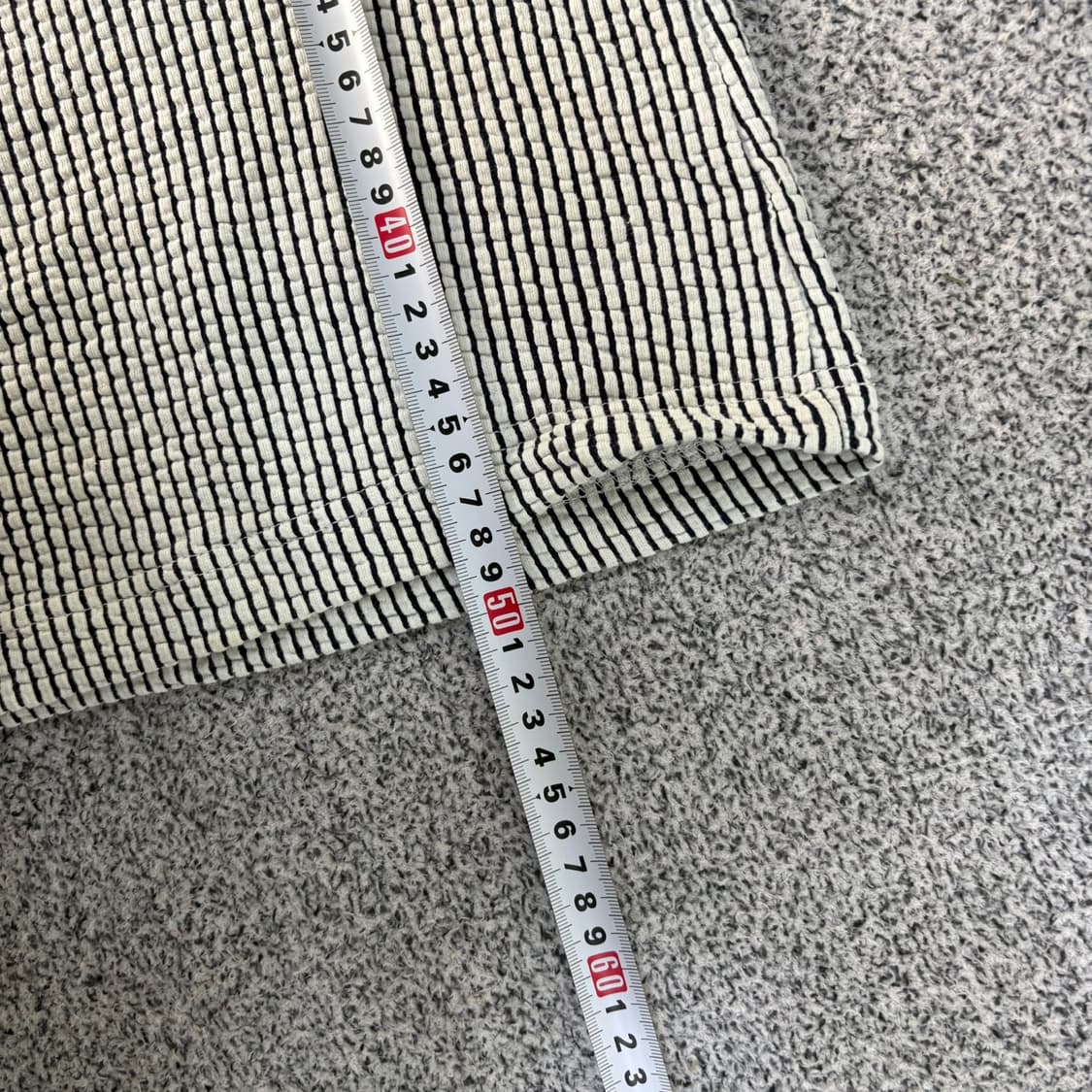 XS 클럽모나코 스트라이프 반팔티 0420J 상품이미지6