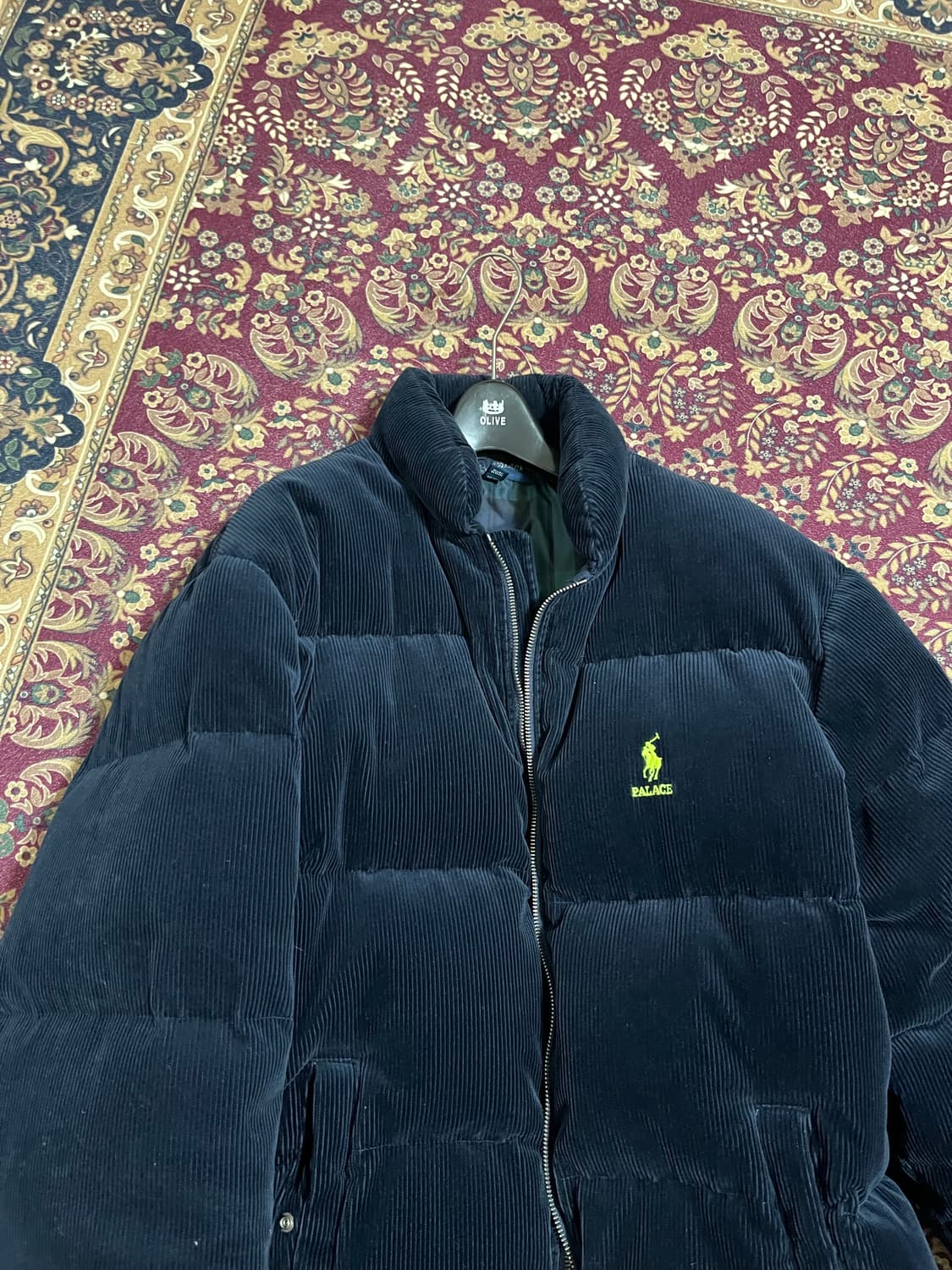 팔라스 폴로 코듀로이 패딩 사이즈 라지 상품이미지2