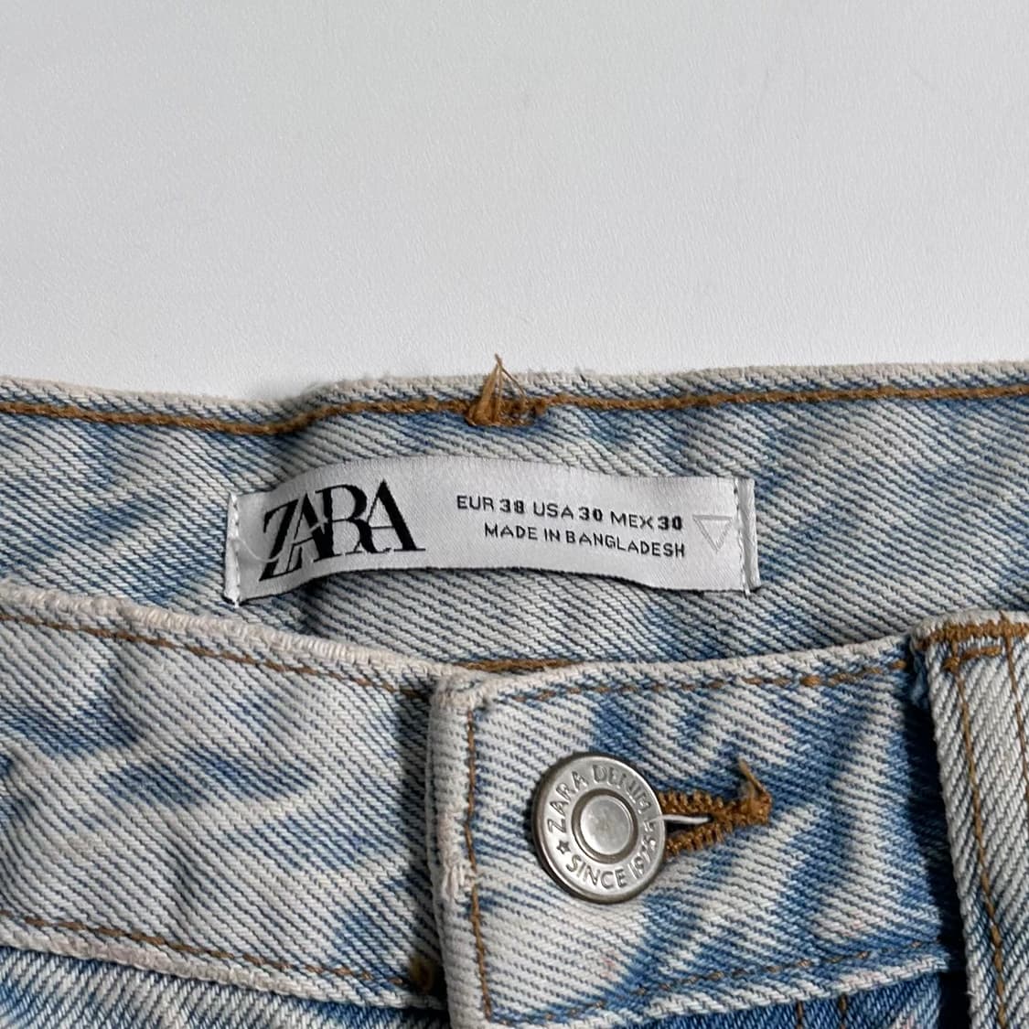 자라 멀티포켓 유틸리티 카고 데님 팬츠 상품이미지3