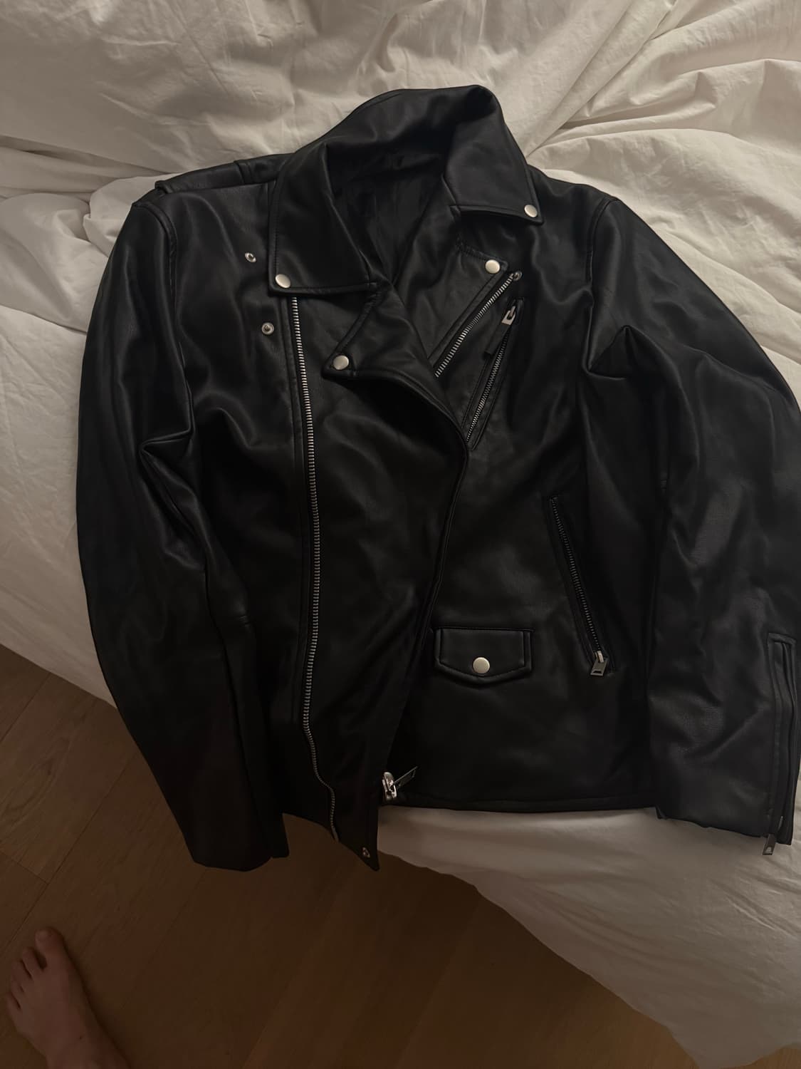 라이더 가죽 자켓 상품이미지4