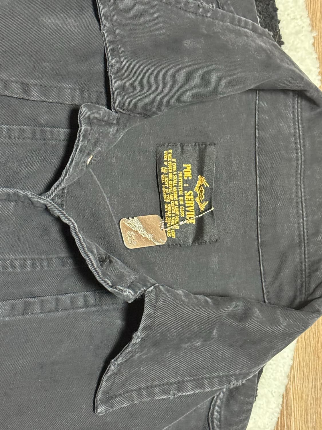 Pog service MILITARY TRUCKER JACKET 상품이미지5