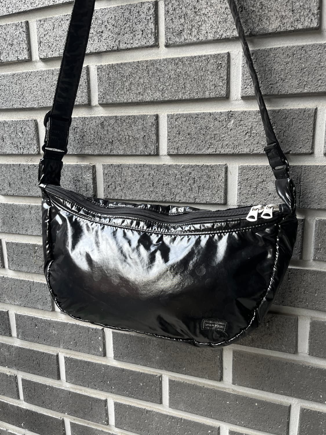 Porter 포터 도트 호보백 블랙 상품이미지1