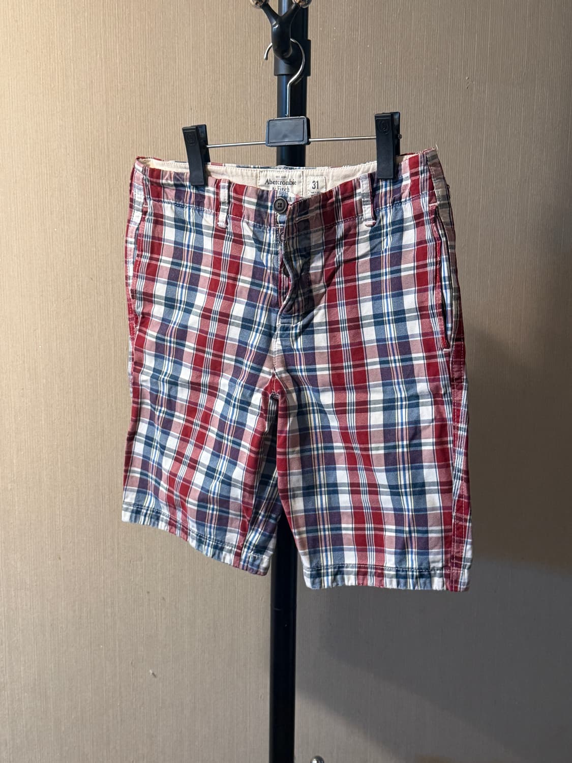 아베크롬비 y2k 패턴 숏팬츠 상품이미지1