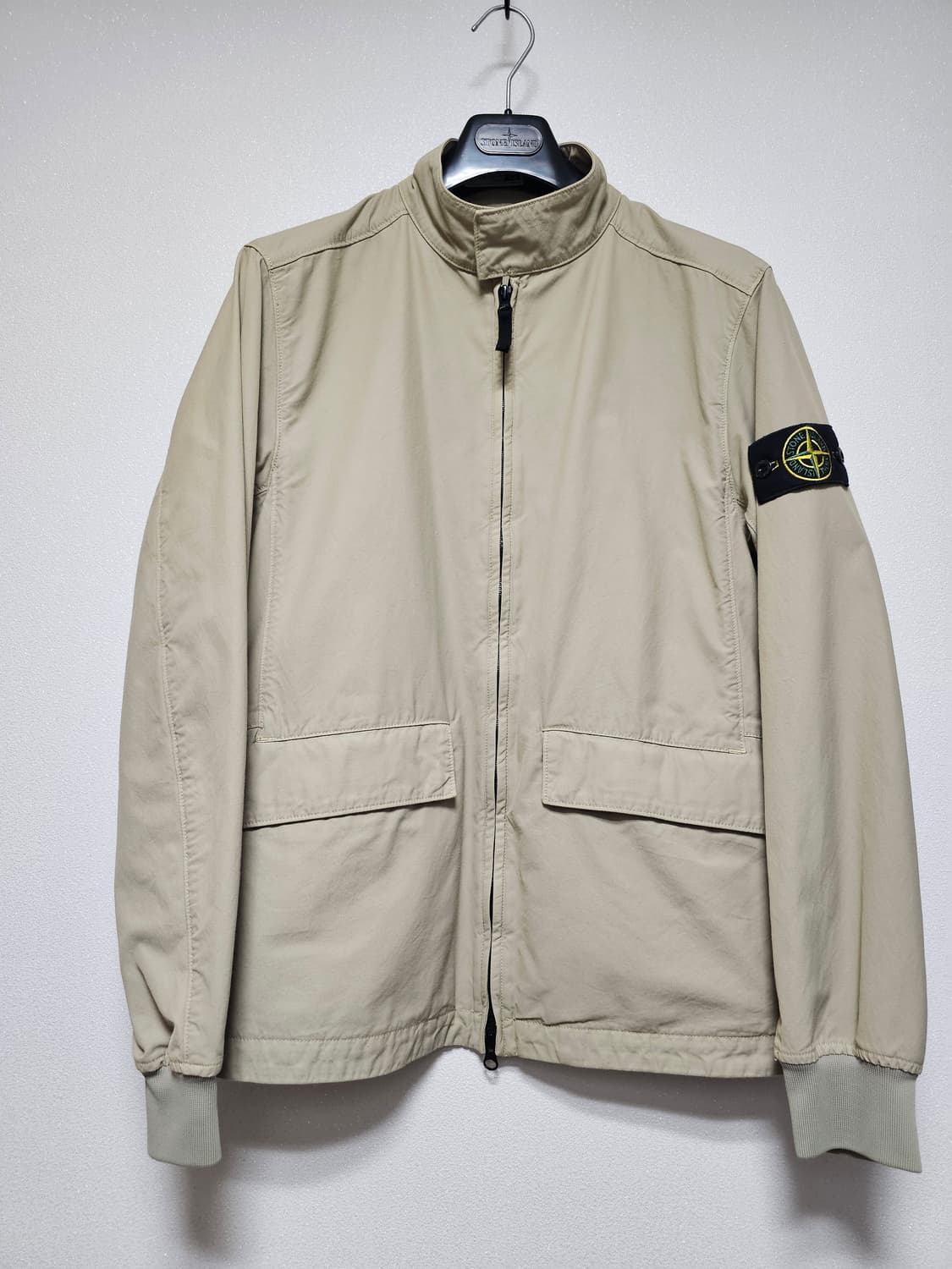 스톤아일랜드 나일론 코튼 바타비아 블루종 상품이미지1