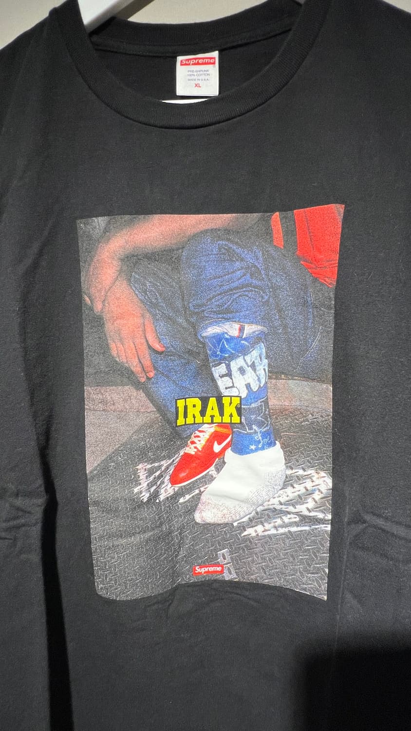 SUPREME X IRAK 슈프림 아이락 콜라보 티셔츠 XL 상품이미지2