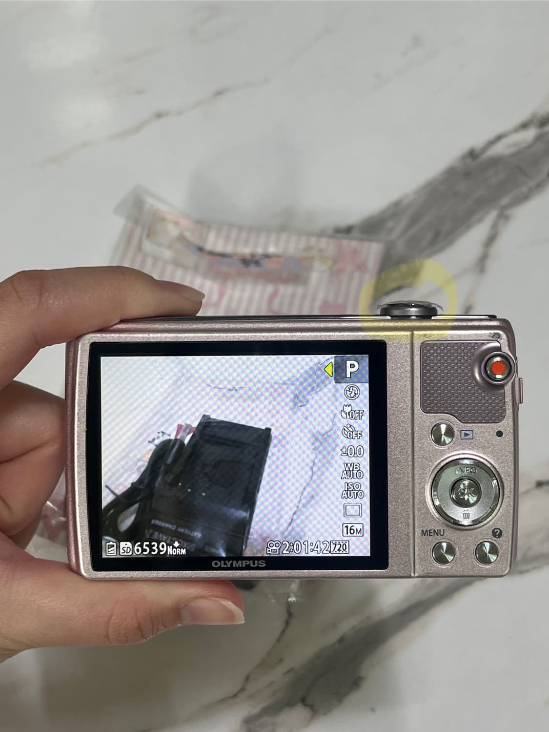 Olympus VR-360 | 올림푸스 빈티지 핑크 디카 상품이미지3