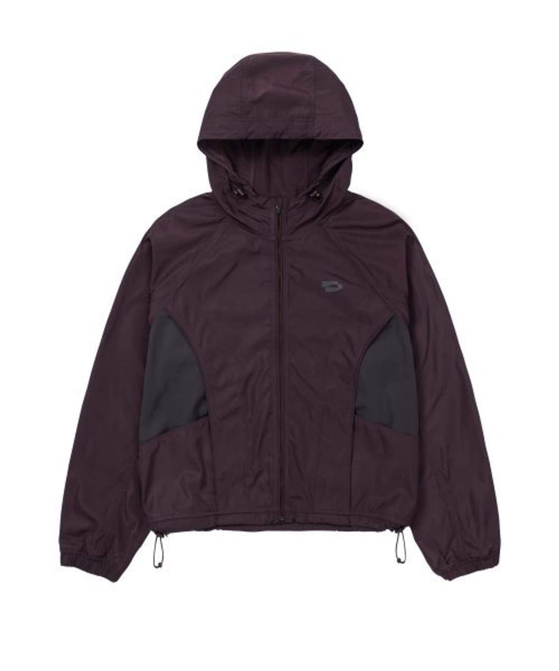 웰빙익스프레스 color blocked windbreaker 버건디 S  상품이미지1
