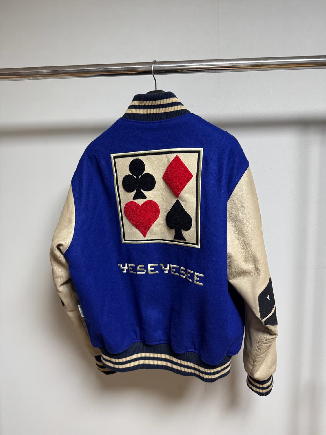    예스아이씨 포커 바시티 자켓 상품이미지1