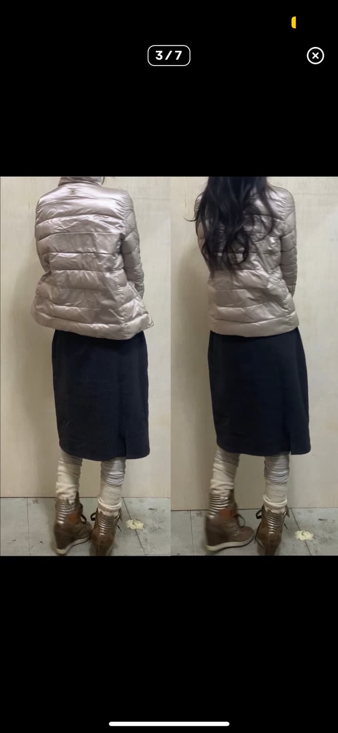 Max Mara 토끼털 경량패딩 상품이미지3