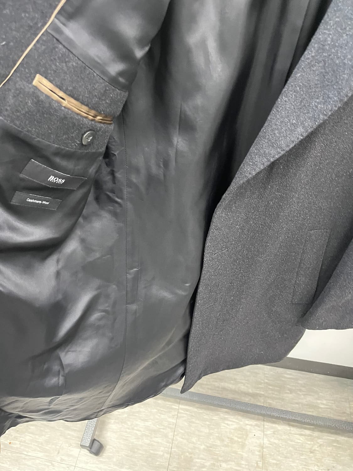 105) 휴고보스 캐시미어 울코트  상품이미지5