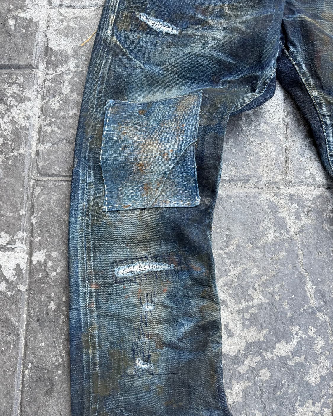 PLEIN P/V BANANA 셀비지 데님 팬츠 상품이미지3