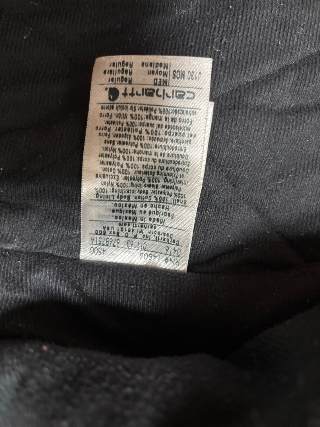 칼하트 j130 mos M  상품이미지7