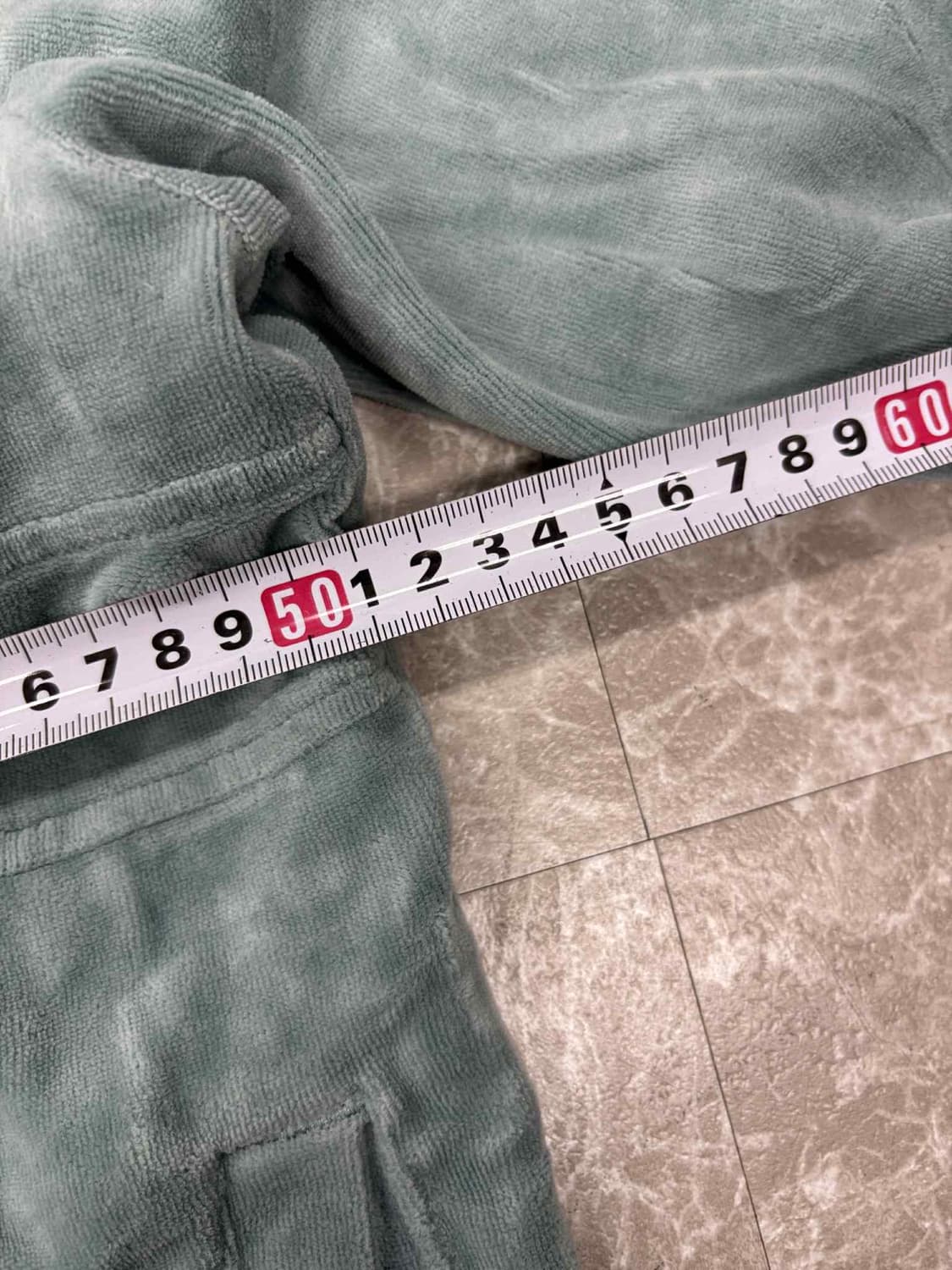 아디다스 신형 벨루어 벨벳 코지 하프집 후드티(L) 상품이미지6