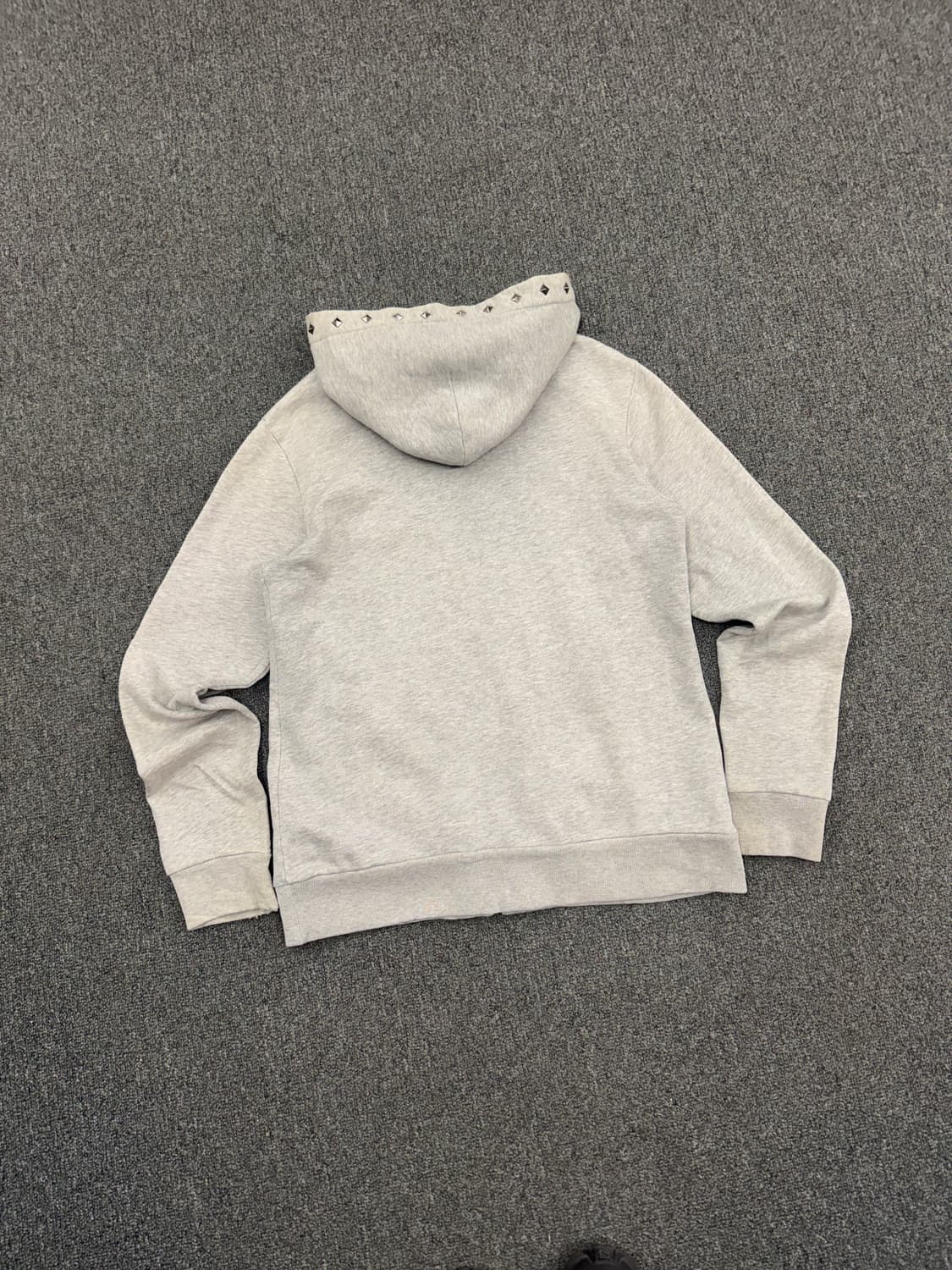 M)M2SQUARED 빈티지 그레이 스터드 투웨이 후드집업 상품이미지6