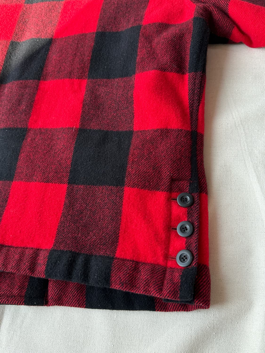 Lee 버팔로체크 90s 누빔 울자켓 100 상품이미지7