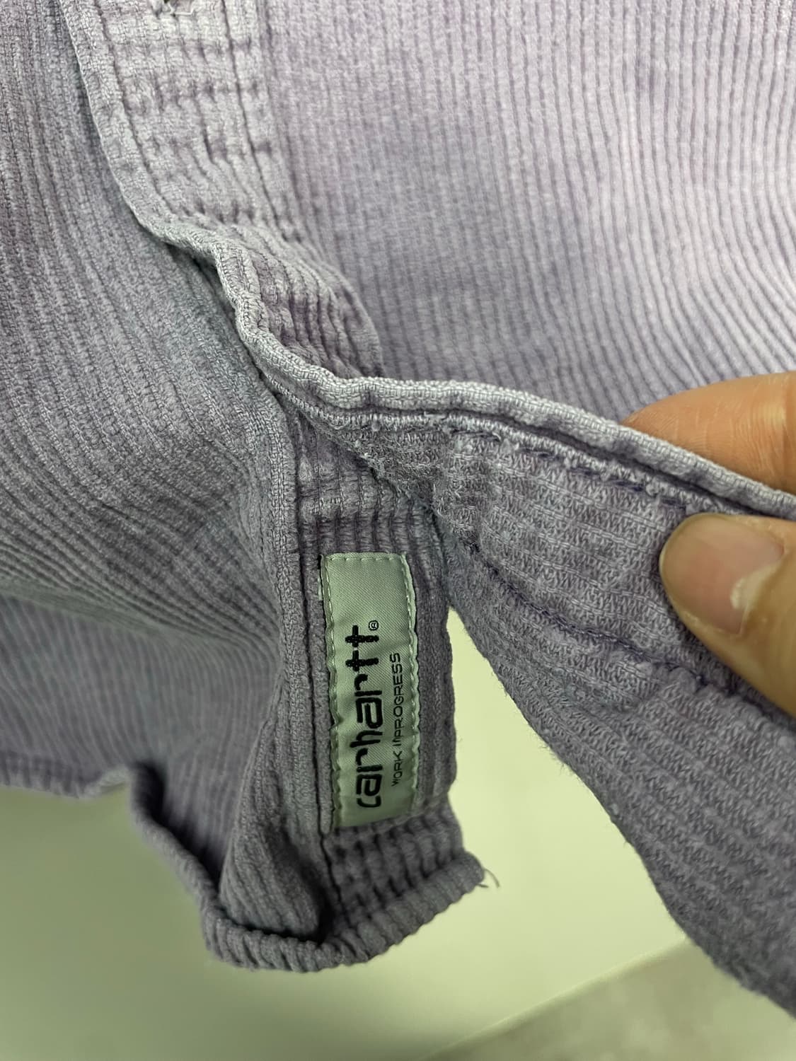 칼하트 코듀로이 연보라 셔츠 H2069 상품이미지4