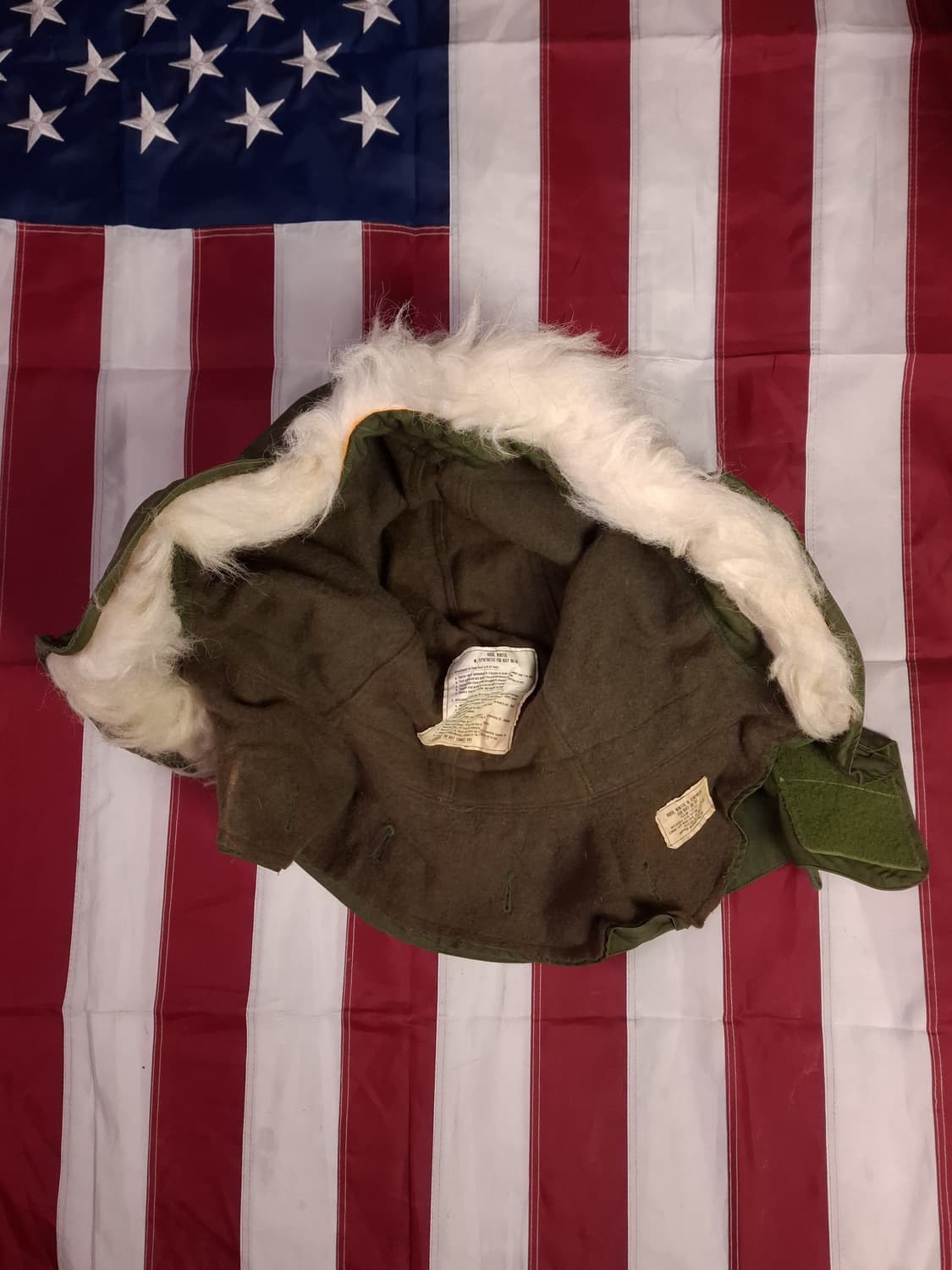 완전 새제품 오리지날 미군 M-65피쉬테일 개파카스몰 풀셋트 상품이미지2