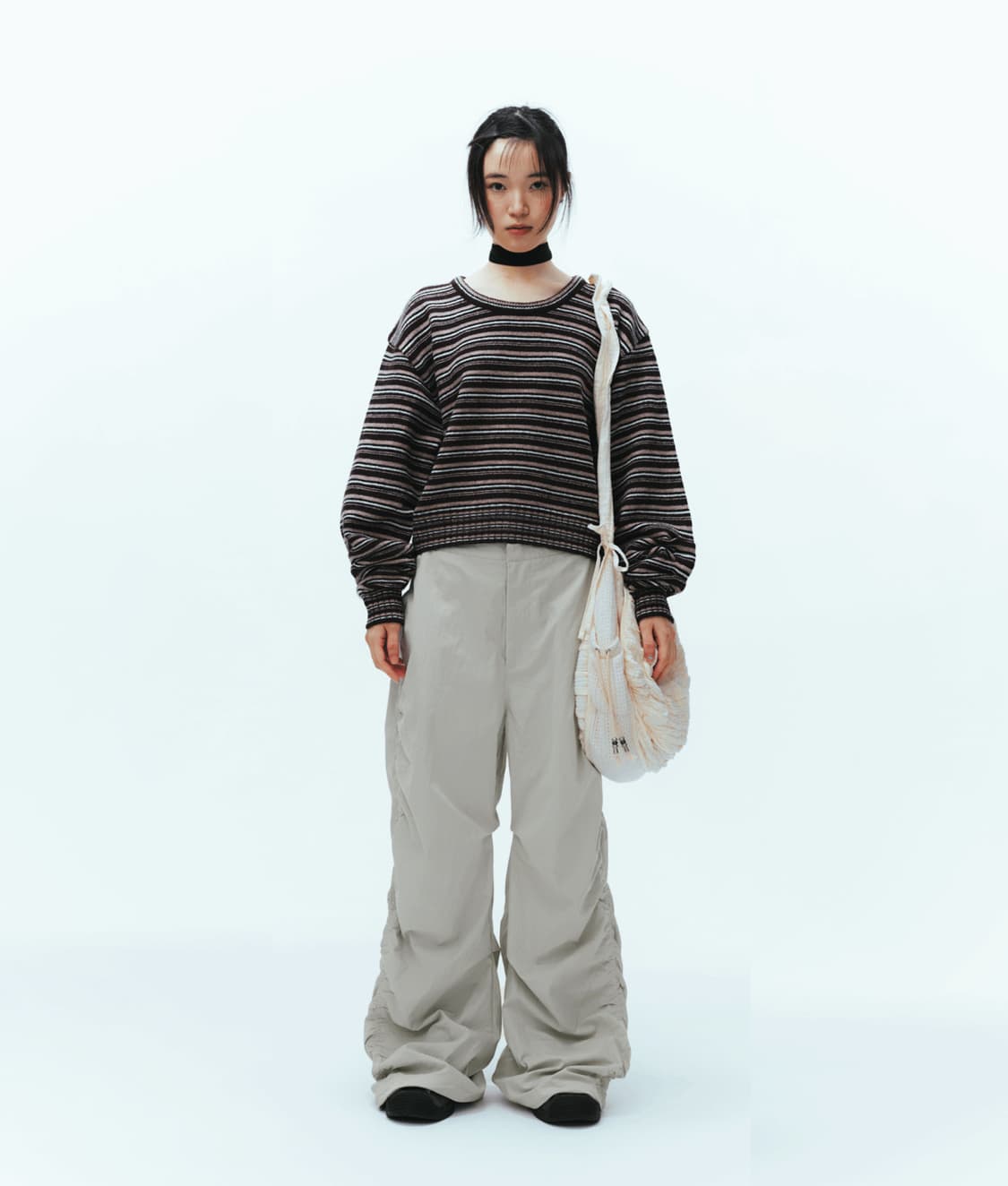 코이세이오-stripe knit brown 상품이미지4