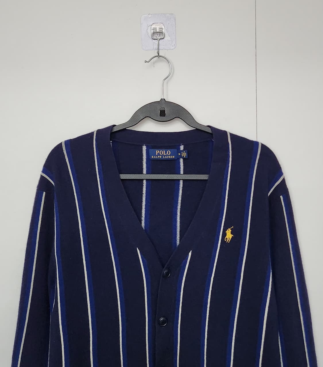 폴로랄프로렌 100 캐시미어가디건 브이넥가디건 스트리이프가디건 상품이미지9