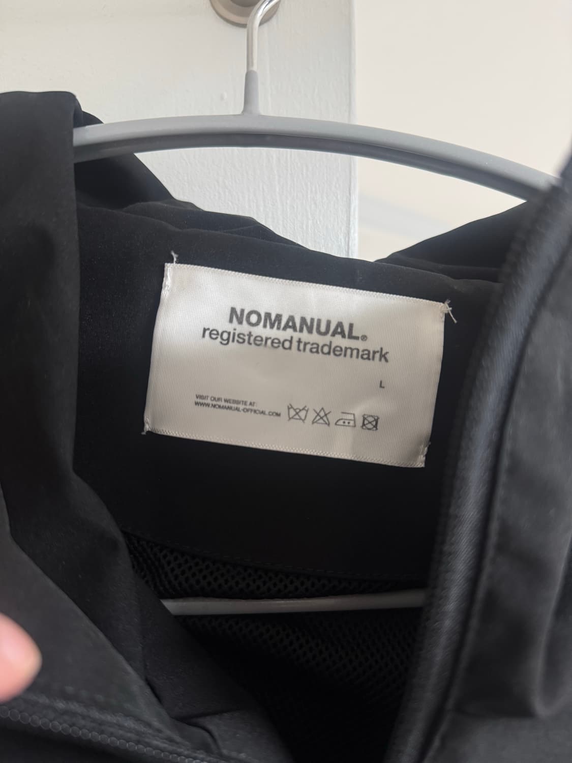 노메뉴얼 바람막이 L 상품이미지2