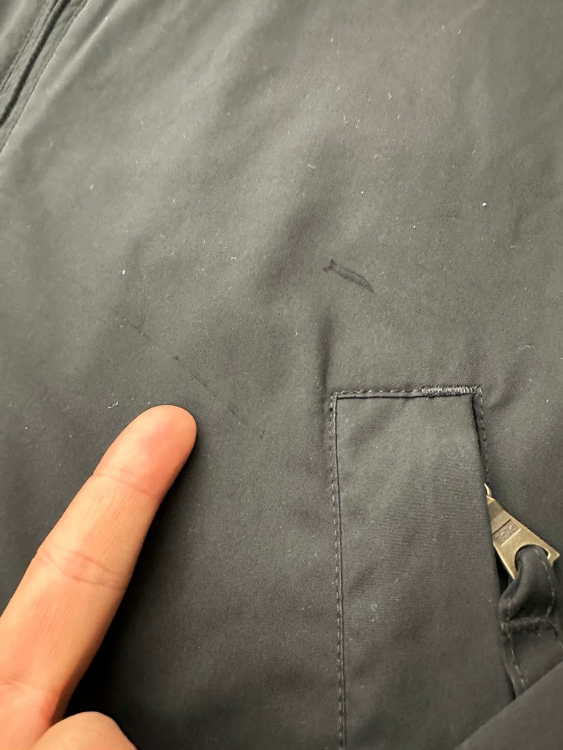 폴로랄프로렌 나일론 쉘 블랙 플리스 봄버 자켓 상품이미지6