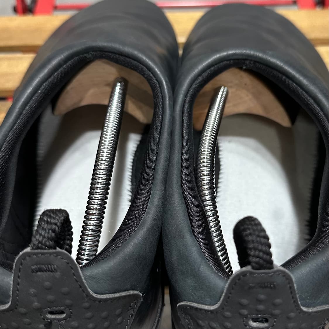 290) 나이키 운동화 남성 남자 슬립온 ACG 목 레더 블랙 상품이미지5