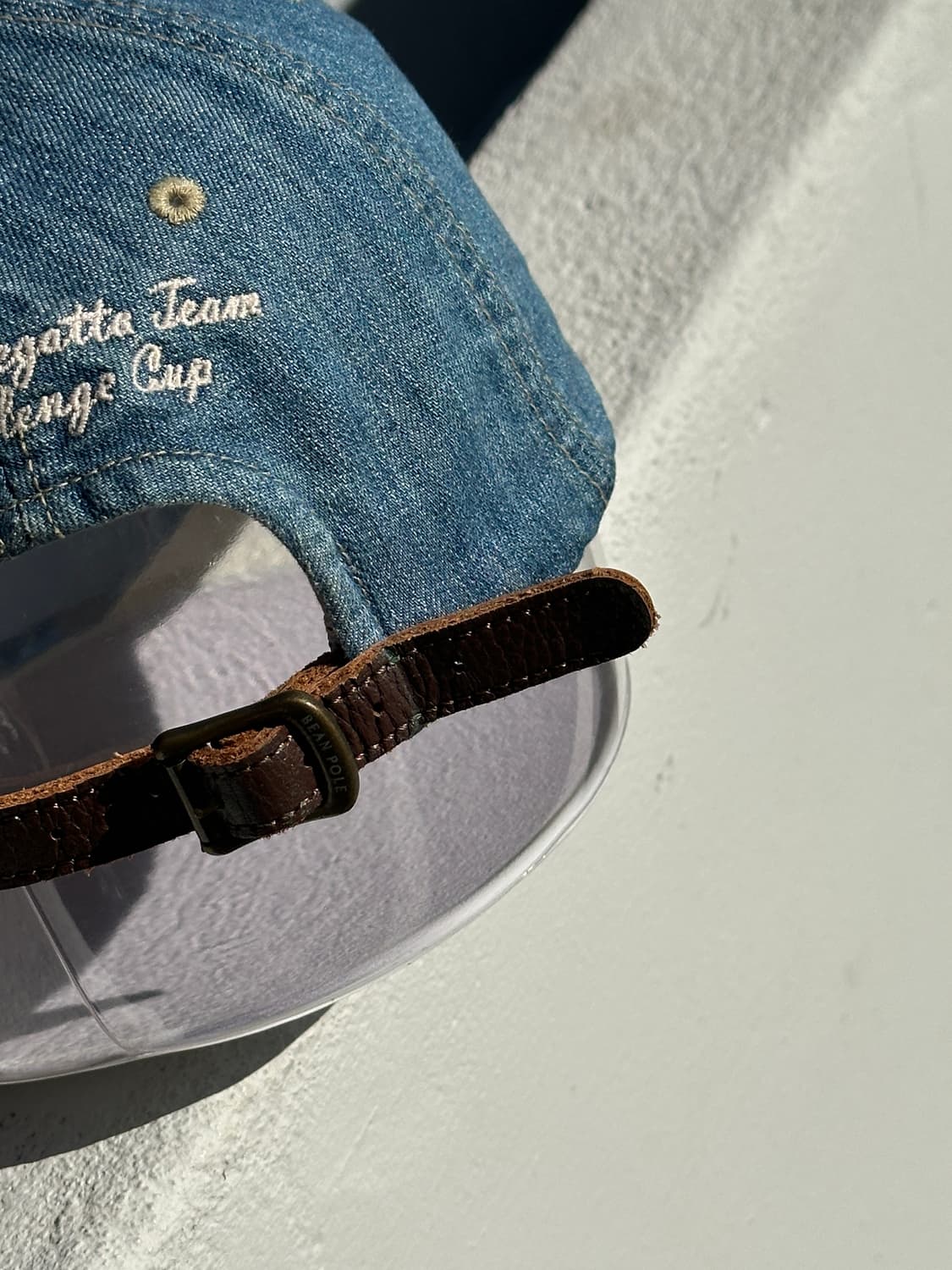 [F] 빈폴 빈티지 스타일 데님 볼캡 모자 상품이미지5