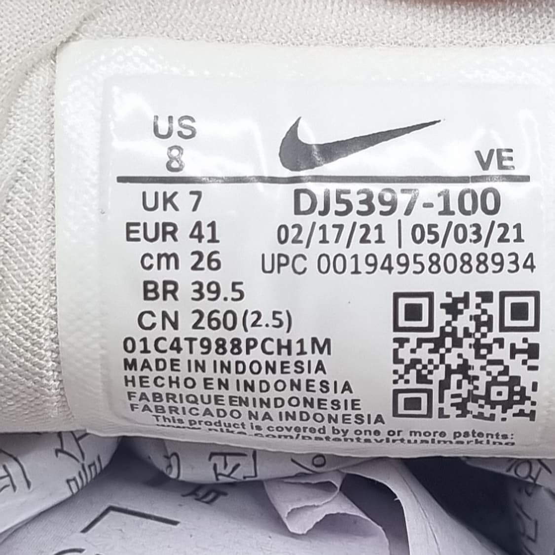 나이키 에어줌 페가수스38 운동화 260 상품이미지6