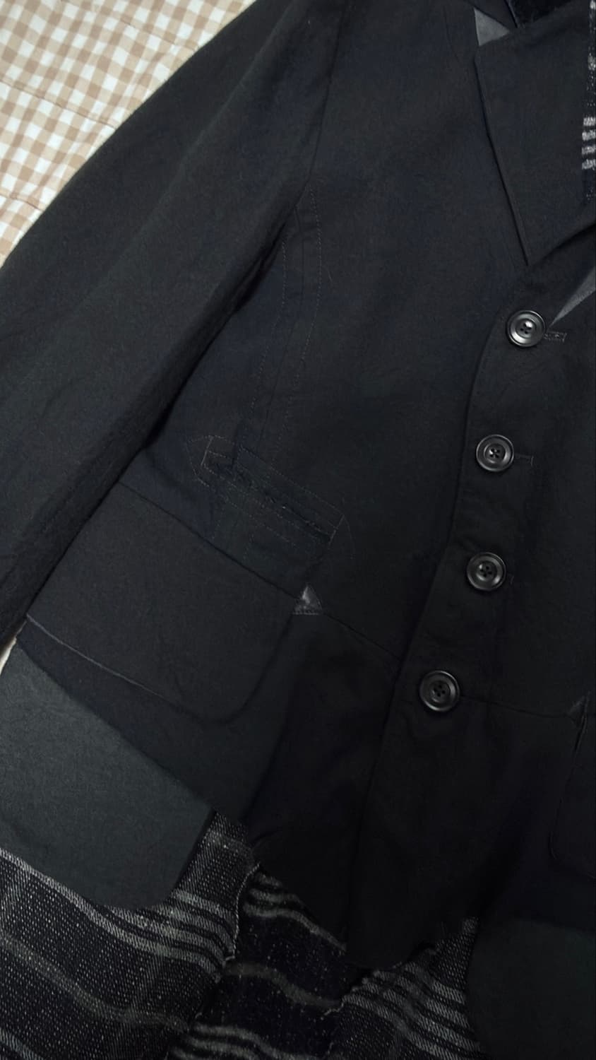 솔로이스트 14aw 컷 아웃 스왈로테일 자켓 48 상품이미지6