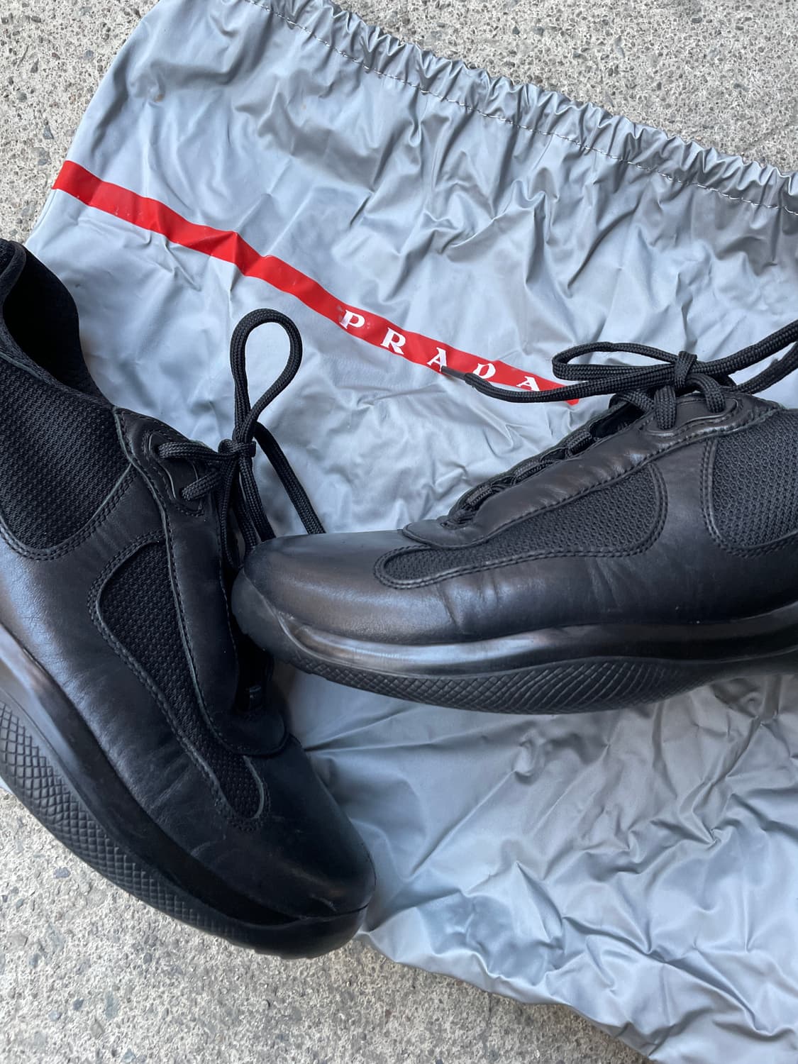 00s Prada Sports America’s Cup Black  상품이미지3