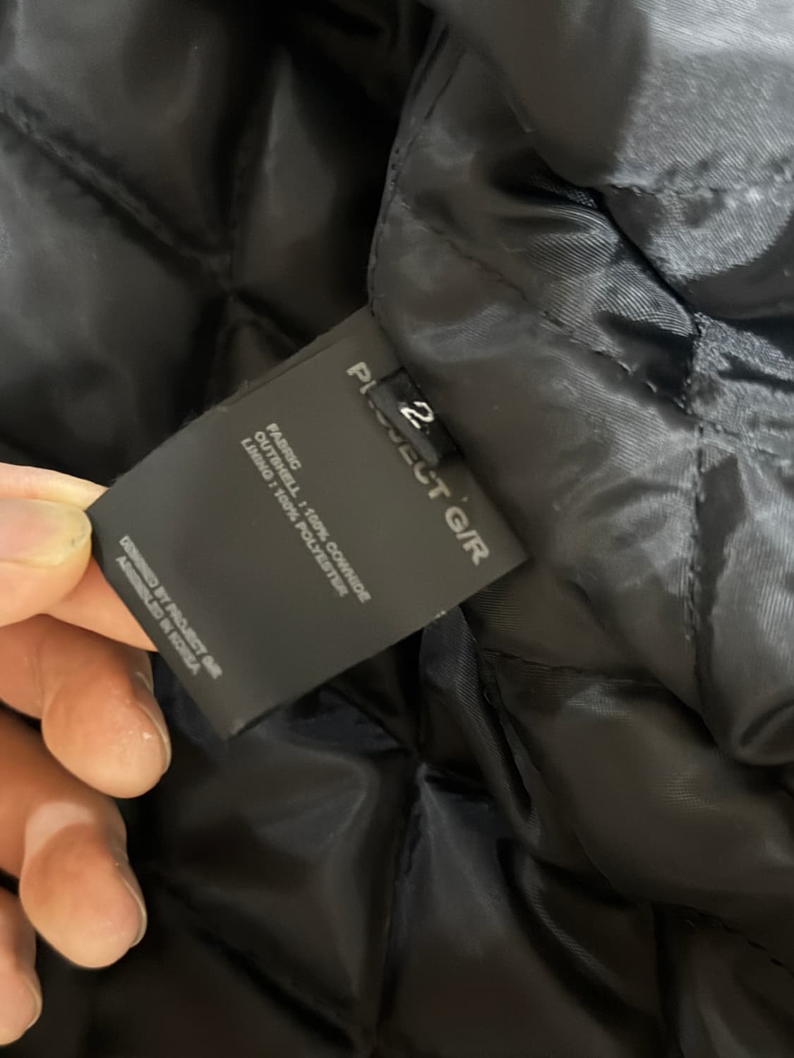 [2] 프로젝트gr 바이커 레더자켓 상품이미지3