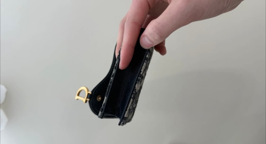 [백화점 정품]디올 새들 Bloom 카드 지갑 상품이미지7