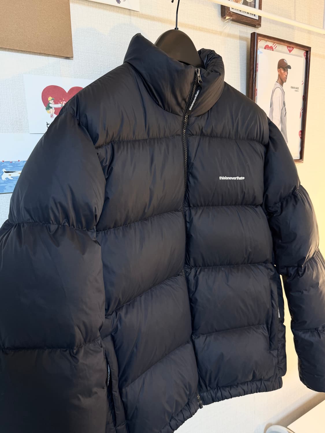 [L]디스이즈네버댓 퍼텍스 구스다운 패딩 자켓 블랙 상품이미지2