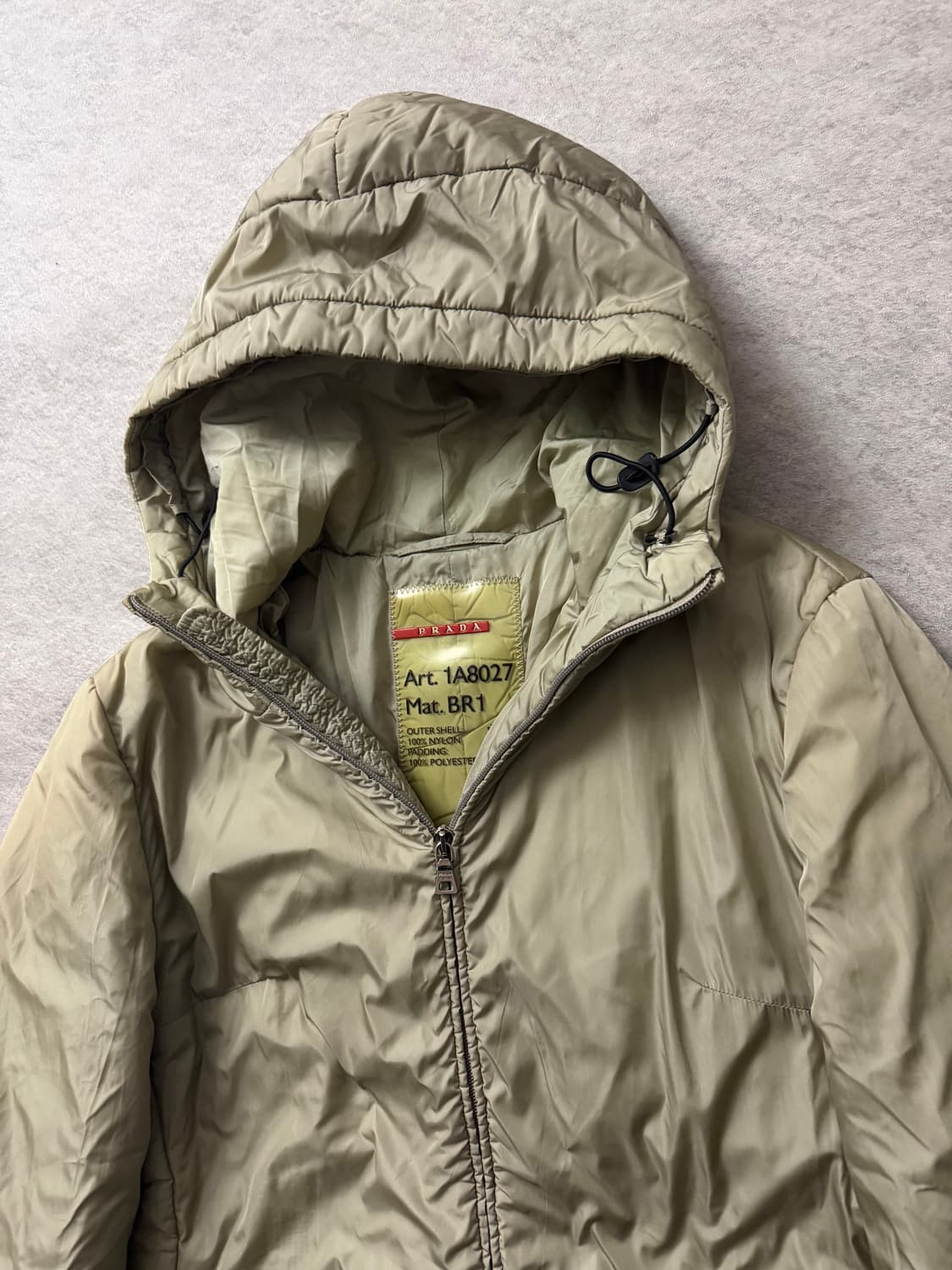 프라다스포츠 레드라벨 후드점퍼 상품이미지3