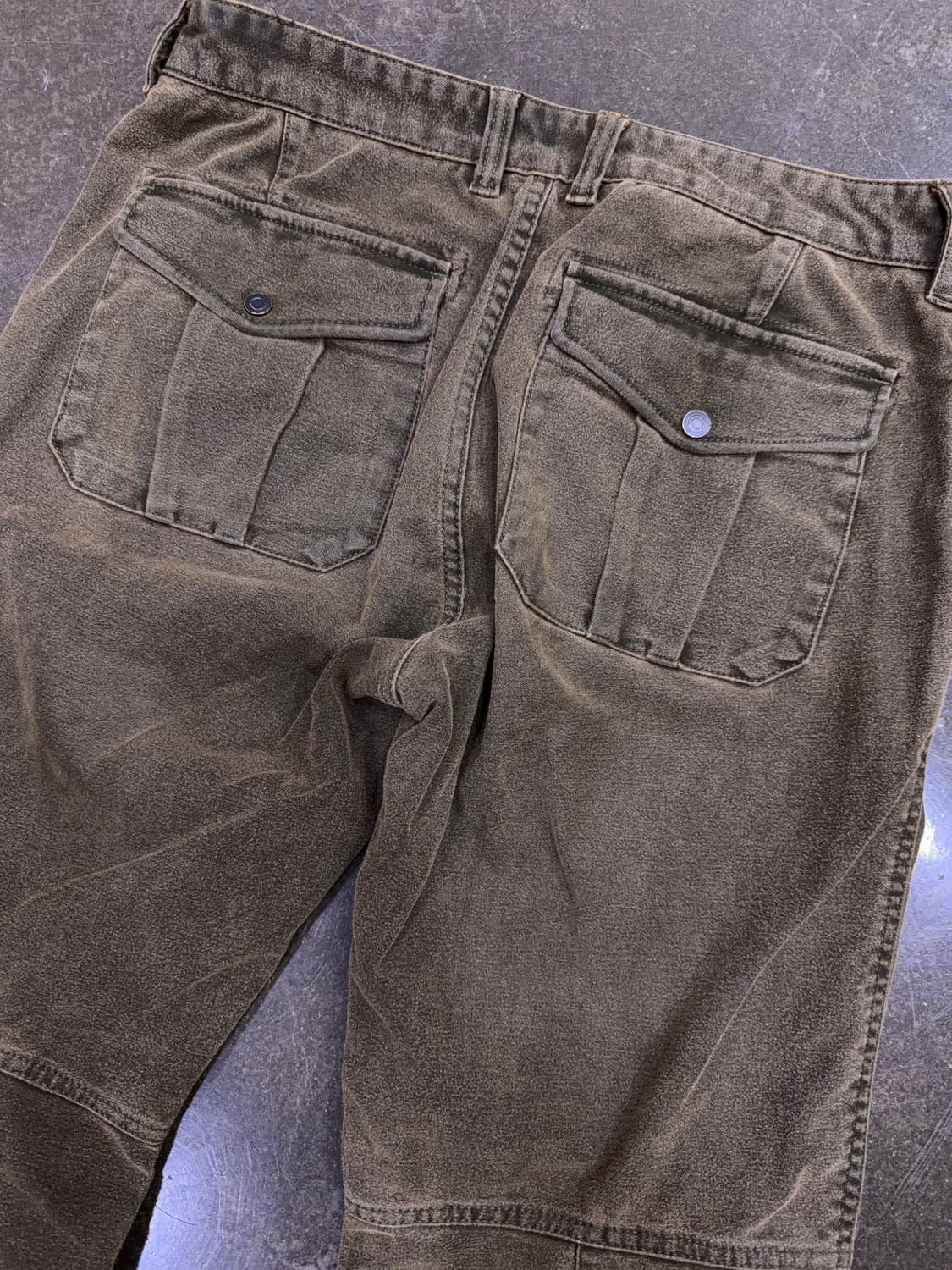 시리즈 빈티지 워싱 피그먼트 스트레이트 팬츠 86 사이즈 34 상품이미지6