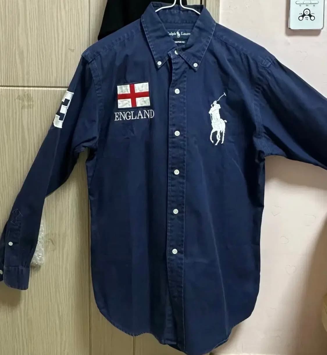폴로 랄프로렌 빅포니 잉글랜드 브리튼 영국 셔츠 네이비  상품이미지1