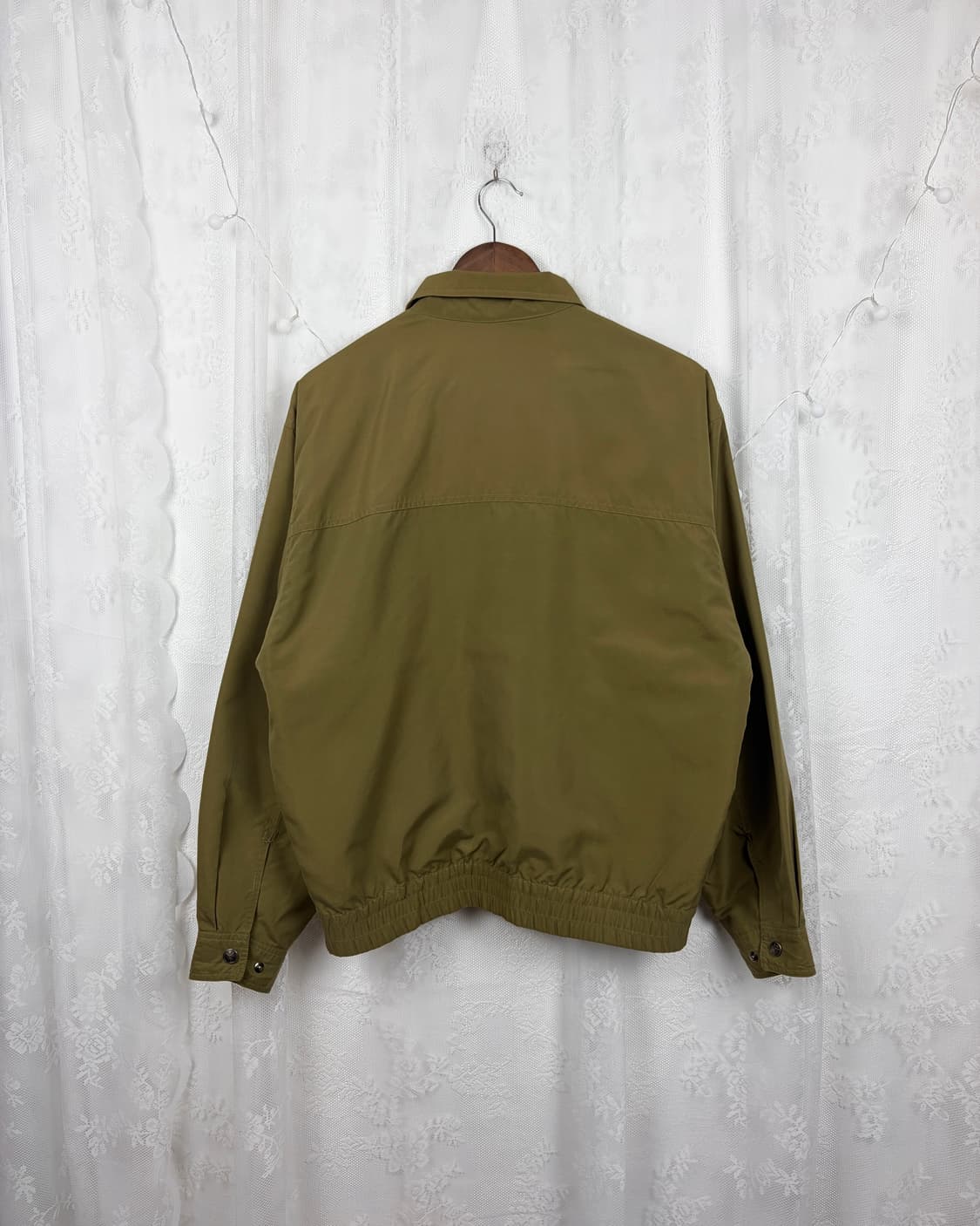 KD Room Vintage Olive Cropped Jacket 상품이미지5