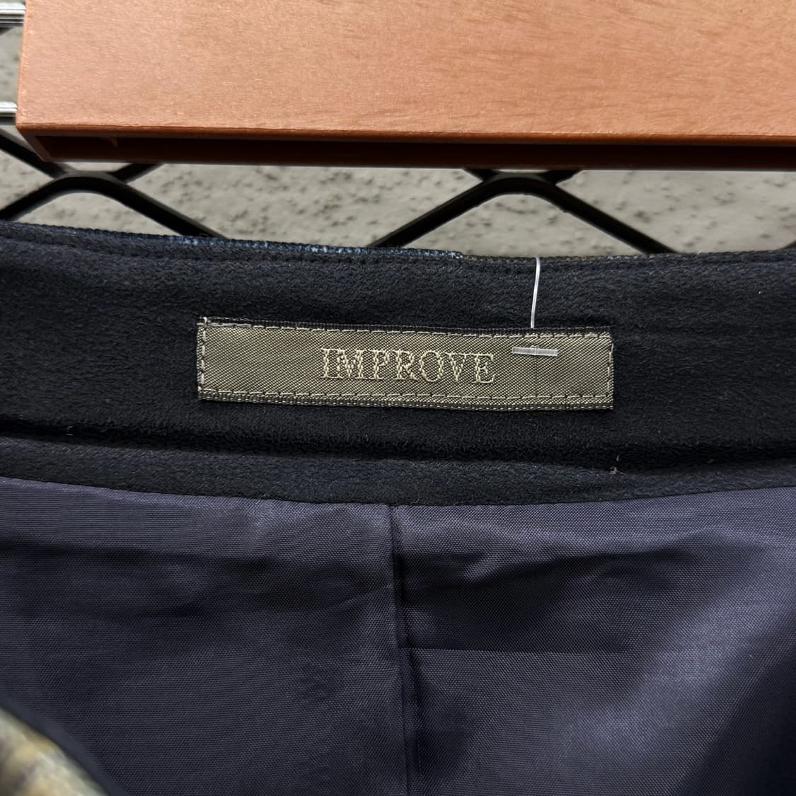 JPN VINTAGE 미디움 스커트 타이다이 오리엔탈 플로럴 패턴 H라인 상품이미지6