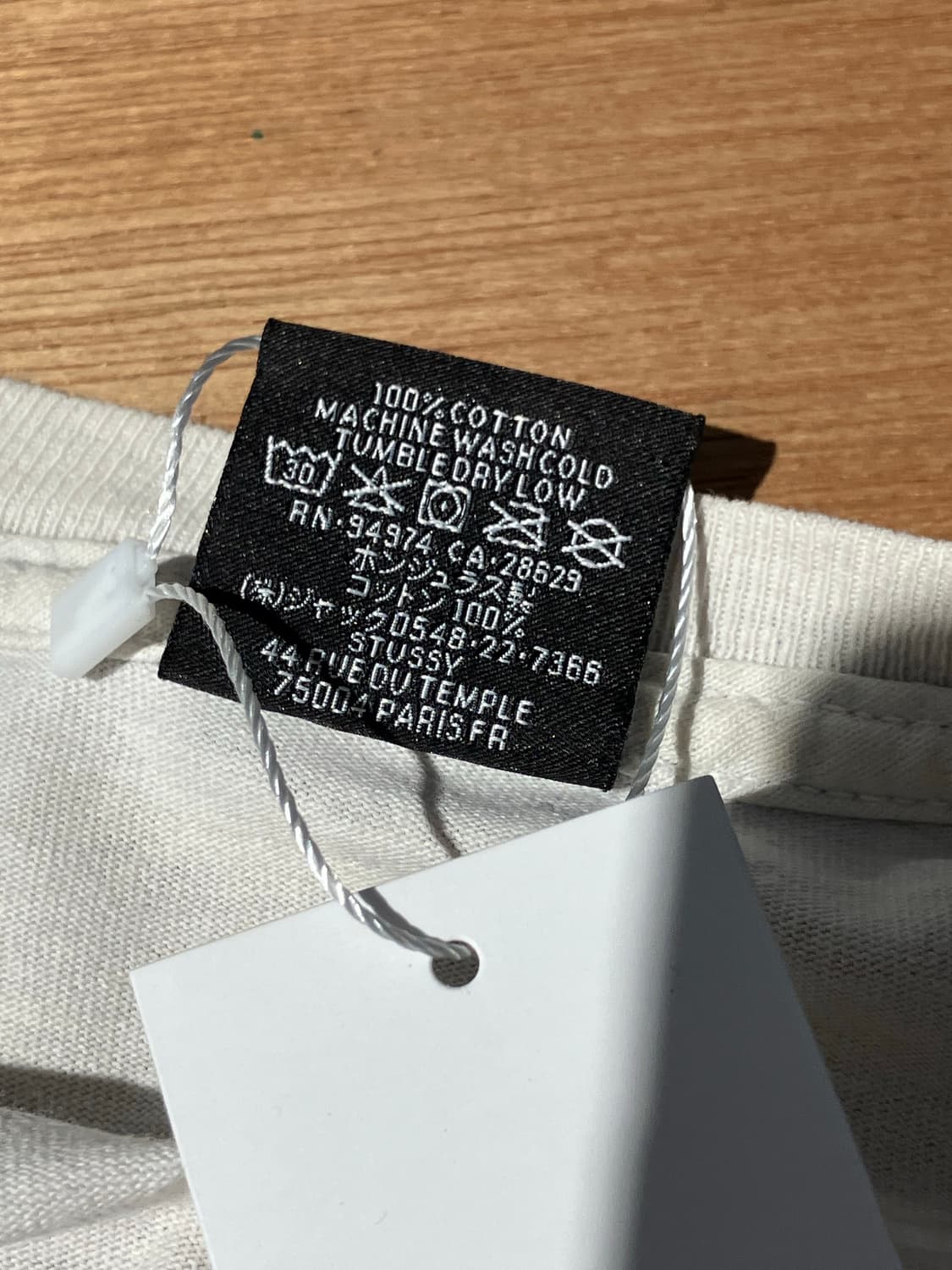 Stussy 미니 로고 오버핏 반팔 티셔츠 L 상품이미지4