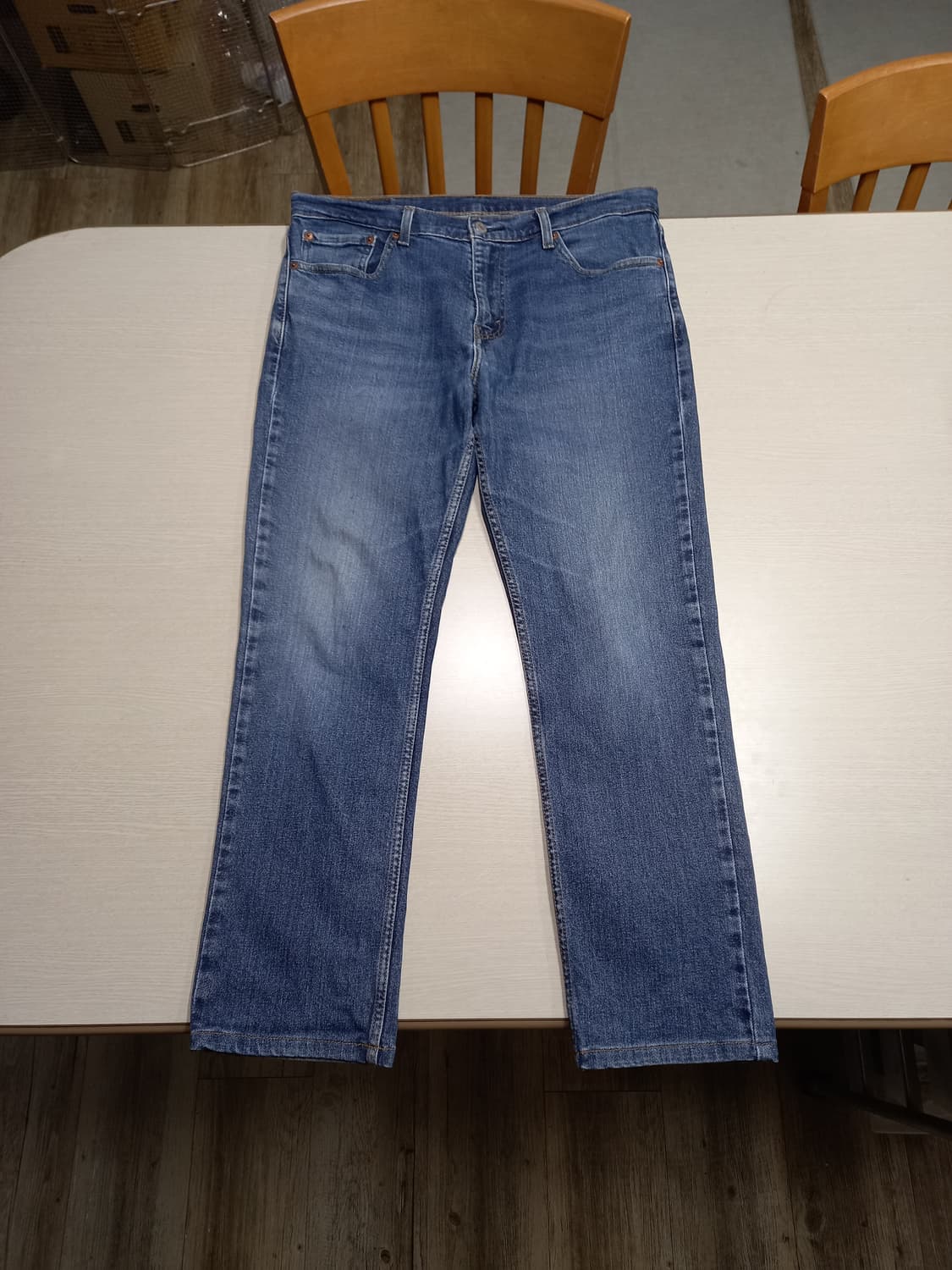 34 리바이스511 워싱 스판 슬림일자진 34-548 상품이미지1