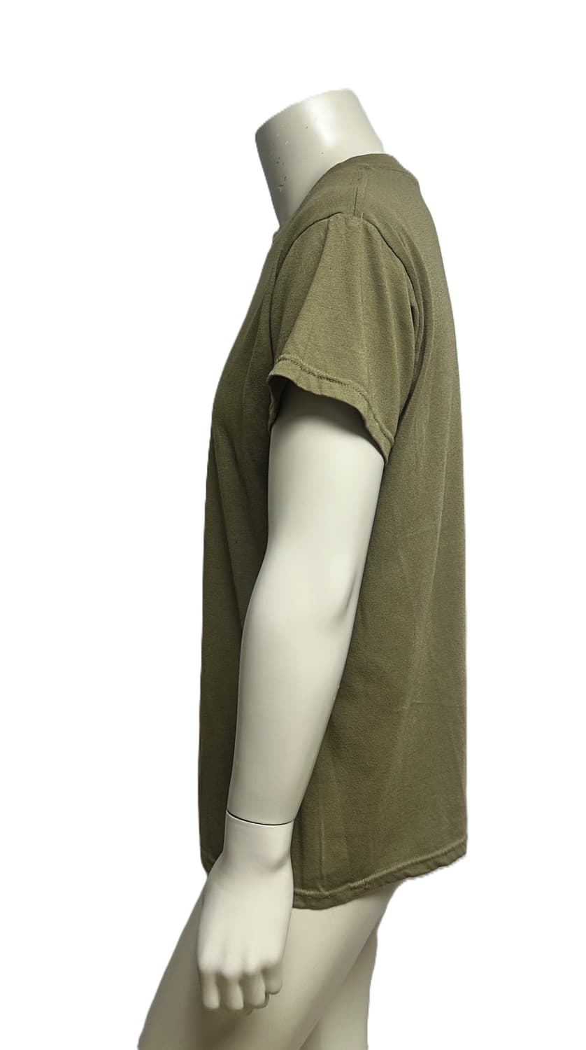 미군 카키색 라운드 반팔 티셔츠 (L) (11) (만원샵) 상품이미지2