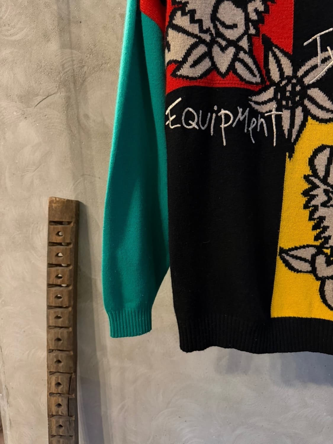 까스텔바작 그래픽 램스울 니트 105 상품이미지4