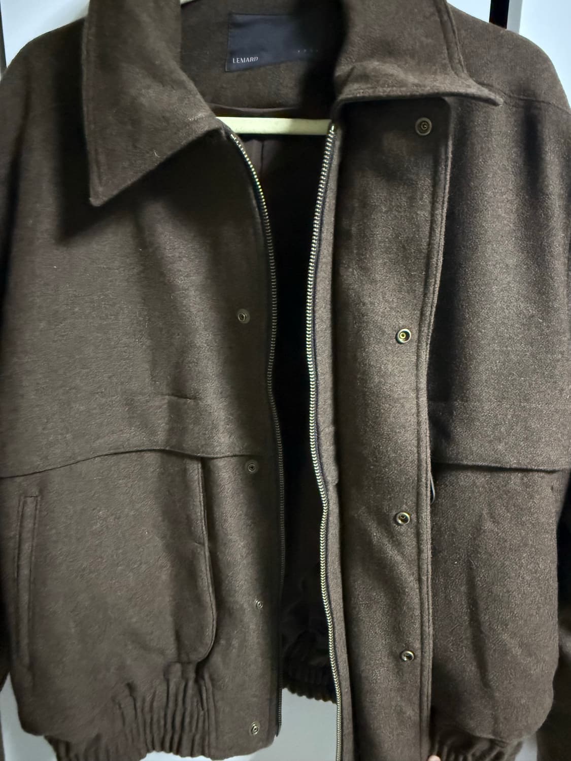 르마드 울 자켓 브라운 상품이미지10