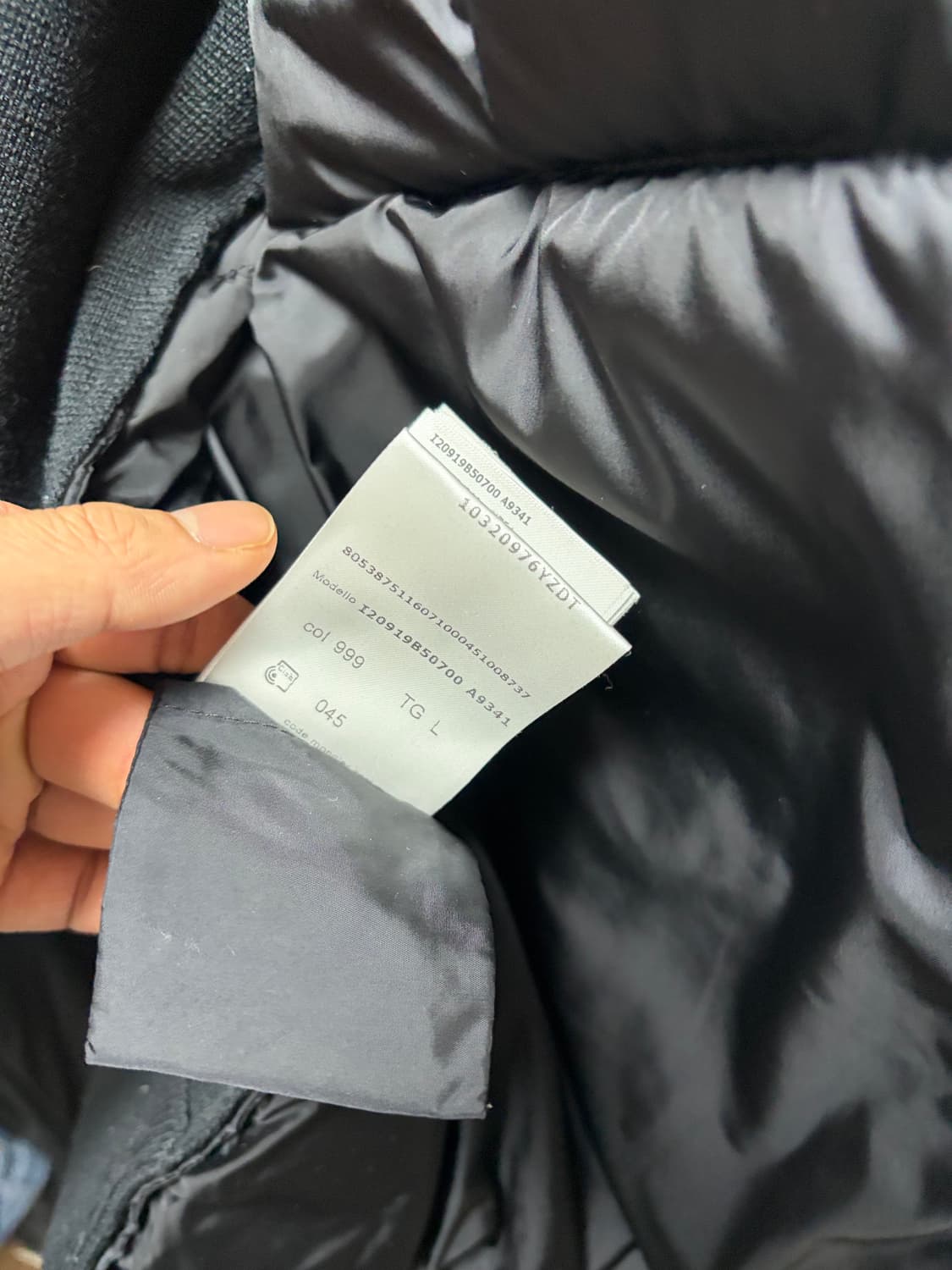 몽클레어 니트패딩 L 상품이미지4