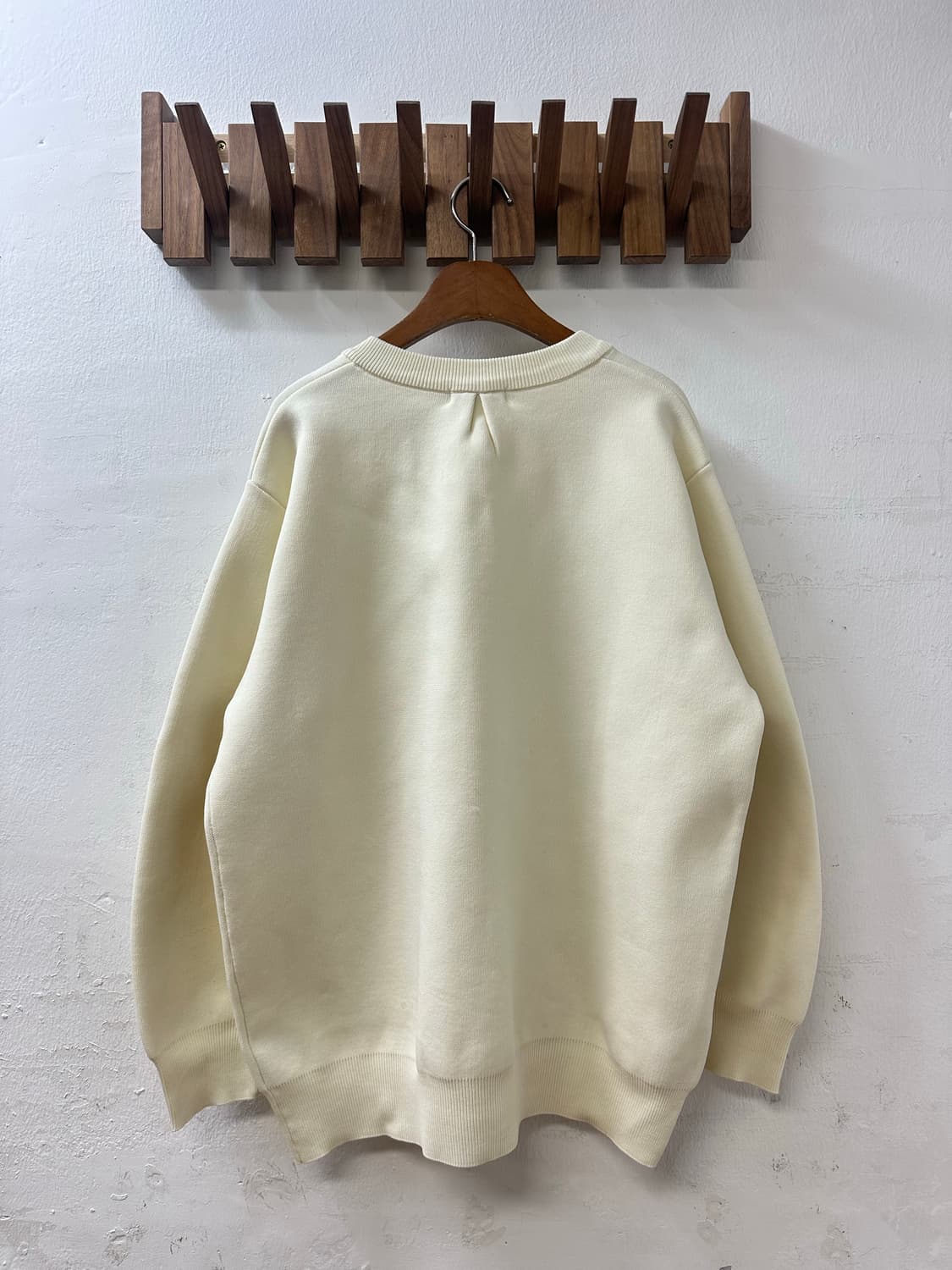 일본빈티지 Niko and… 니코앤드 아이보리 스냅 니트 가디건  상품이미지5