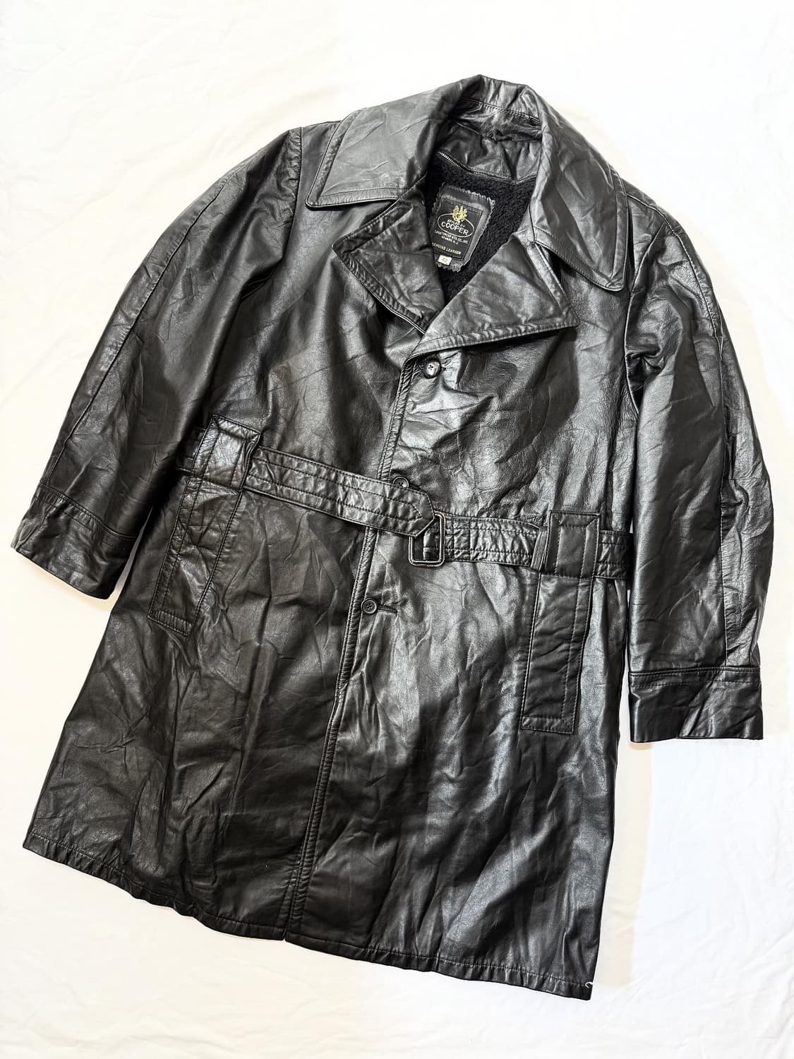 레더 코트 상품이미지1