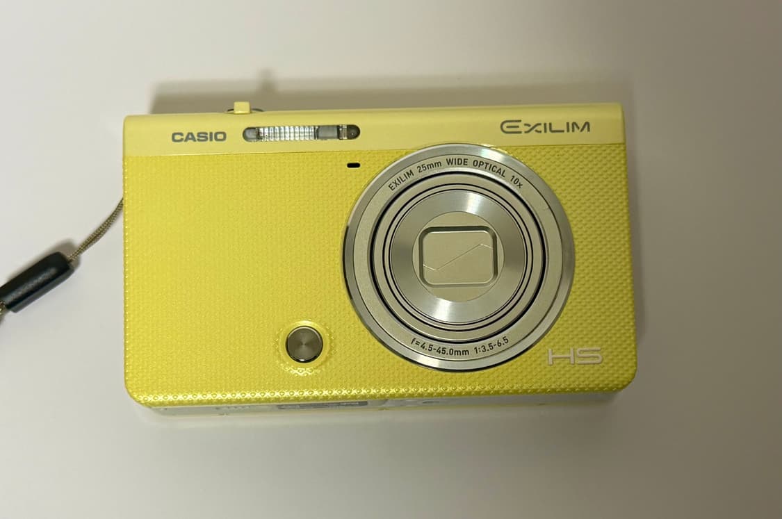 카시오 엑슬림 zr70 옐로우 디카 상품이미지1