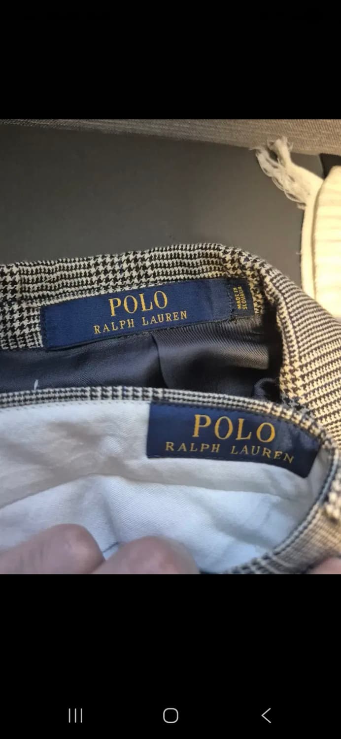 폴로 랄프로렌 울 자켓 팬츠 셋업 38R 상품이미지3